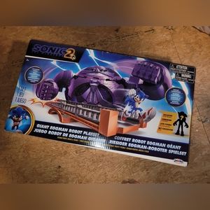 Sonic 2 Movie Giant Eggman Robot Playset with 2.5" Action Figure